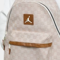 Jordan Monogram Backpack / Coconut Milk -Sports Fashion Clothing Store MA0759W3Z jordan monogram duffle bag coconut milk B