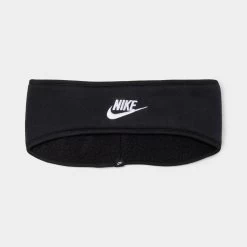 Nike Club Fleece Headband 2.0 Black / Black - White
