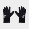 Nike Juniors' Sportswear TG Club Fleece 2.0 Gloves (Size MED) Black / Black - White
