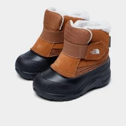 The North Face Infants' Alpenglow II / Toasted Brown -Sports Fashion Clothing Store NF0A3FYO 909 tnf toddler alpenglow ii nf0a3fyo 909 5