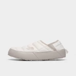 The North Face Women's ThermoBall' Traction Mule V Gardenia White / Silver Grey