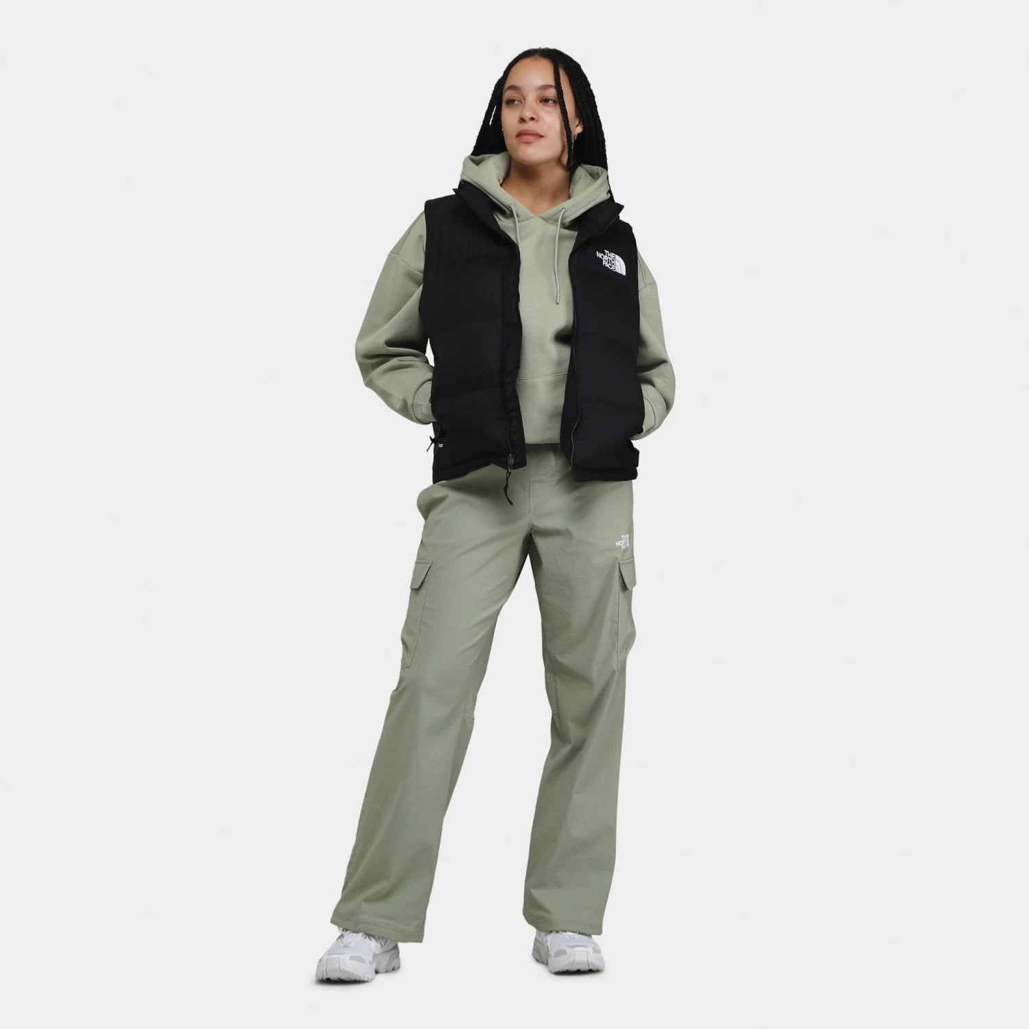 The North Face Women's Nuptse Vest / Recycled TNF Black - Image 6