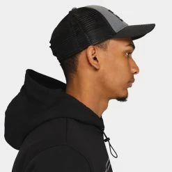 The North Face Mudder Trucker Hat TNF Black / Grey -Sports Fashion Clothing Store NF0A5FXA GAN the north face mudder trucker black B