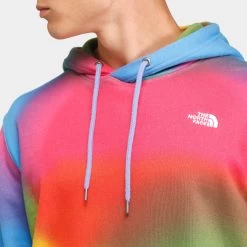 The North Face Allover Print Pullover Hoodie / Super Sonic Blue Gradient Print -Sports Fashion Clothing Store NF0A81YFIAX allover print pullover hoodie super sonic blue D