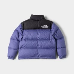 The North Face Junior Boys' 1996 Retro Nuptse Jacket / Cave Blue -Sports Fashion Clothing Store NF0A82UDI0D the north face junior boys 96 retro nupste jacket caveblue 5