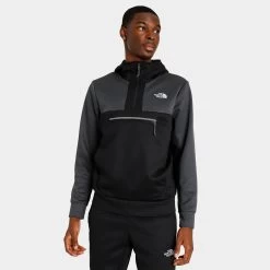 The North Face Kaveh Quarter Zip Hoodie TNF Black / Asphalt Grey