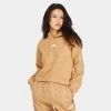 The North Face Women's Evolution Hi-Lo Pullover Hoodie / Almond Butter