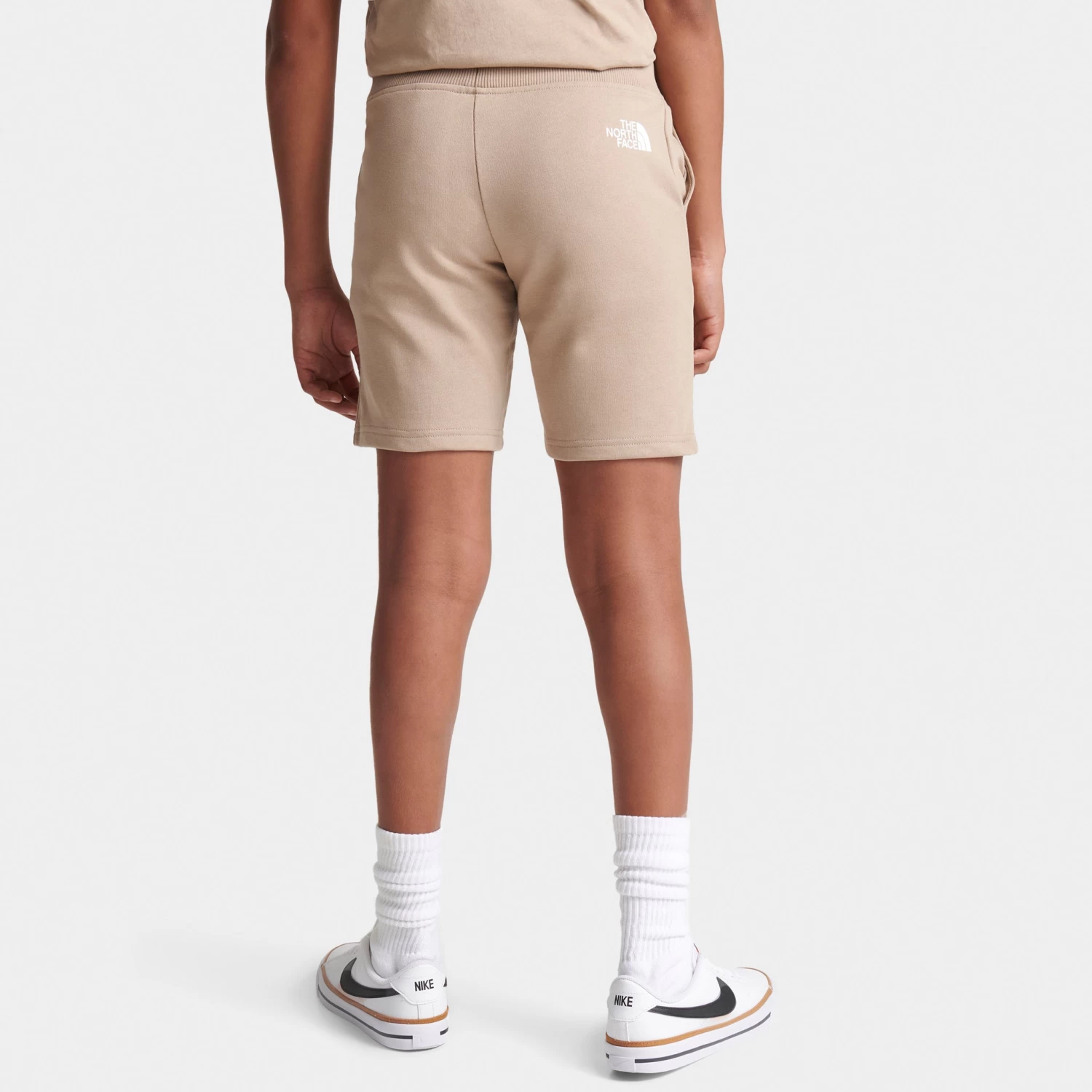 The North Face Junior Boys' Small Box Shorts / Flax - Image 2