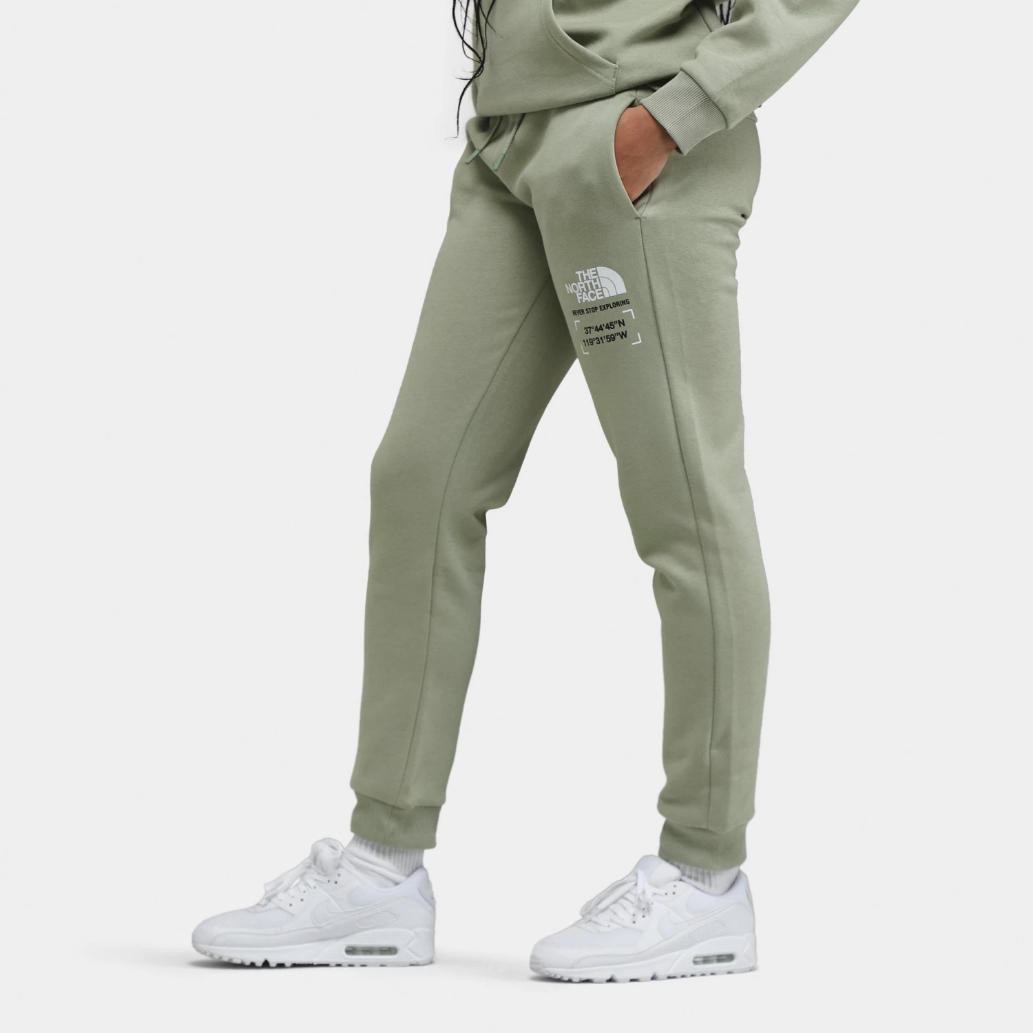 The North Face Women's Coordinates Graphic Pants / Tea Green - Image 4