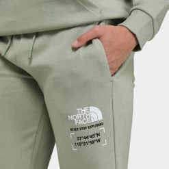 The North Face Women's Coordinates Graphic Pants / Tea Green -Sports Fashion Clothing Store NF0A88D03X3 the north face women s coordinates graphic pants F