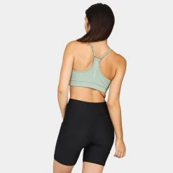 Pink Soda Sport Women's Jova CB Bra / Green -Sports Fashion Clothing Store PSSTW11624 pink soda jova cb bra green C