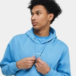 Sonneti London Pullover Hoodie / Azure Blue -Sports Fashion Clothing Store SNTTM13194 119 sonneti london pullover hoodie azure blue B