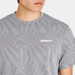 Sonneti Sport Riley Performance T-shirt / Grey -Sports Fashion Clothing Store SSPTM10001 sonneti riley t shirt grey D