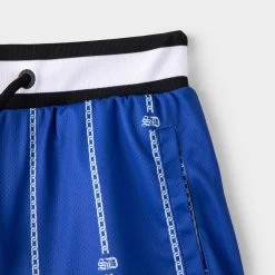 Supply & Demand Junior Boys' Chain Pin Basketball Shorts / Blue -Sports Fashion Clothing Store SUPTJ16558 chain pin bball short blue 2