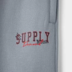 Supply & Demand Junior Boys' Meana Cargo Joggers / Weathervane -Sports Fashion Clothing Store SUPTJ16754 supply and demand meana cargo joggers grey red 3