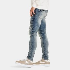 Supply & Demand Chaos Jeans / Blue -Sports Fashion Clothing Store SUPTM15753 supply demand chaos jeans blue C