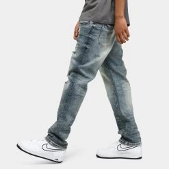 Supply & Demand Hudson Jeans / Denim Blue -Sports Fashion Clothing Store SUPTM16762 supply demand hudson jeans denim blue C