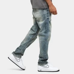 Supply & Demand Hudson Jeans / Denim Blue -Sports Fashion Clothing Store SUPTM16762 supply demand hudson jeans denim blue D