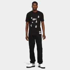 Supply & Demand Lennox Carpenter Pants / Black 13 Supply & Demand Lennox Carpenter Pants / Black -Sports Fashion Clothing Store SUPTM16777 supply demand lennox carpenter black A
