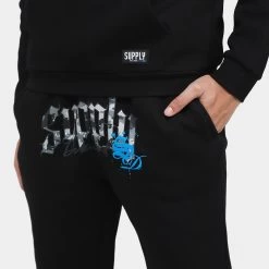 Supply & Demand Arid Joggers / Black -Sports Fashion Clothing Store SUPTM16862 007 supply demand arid joggers black F
