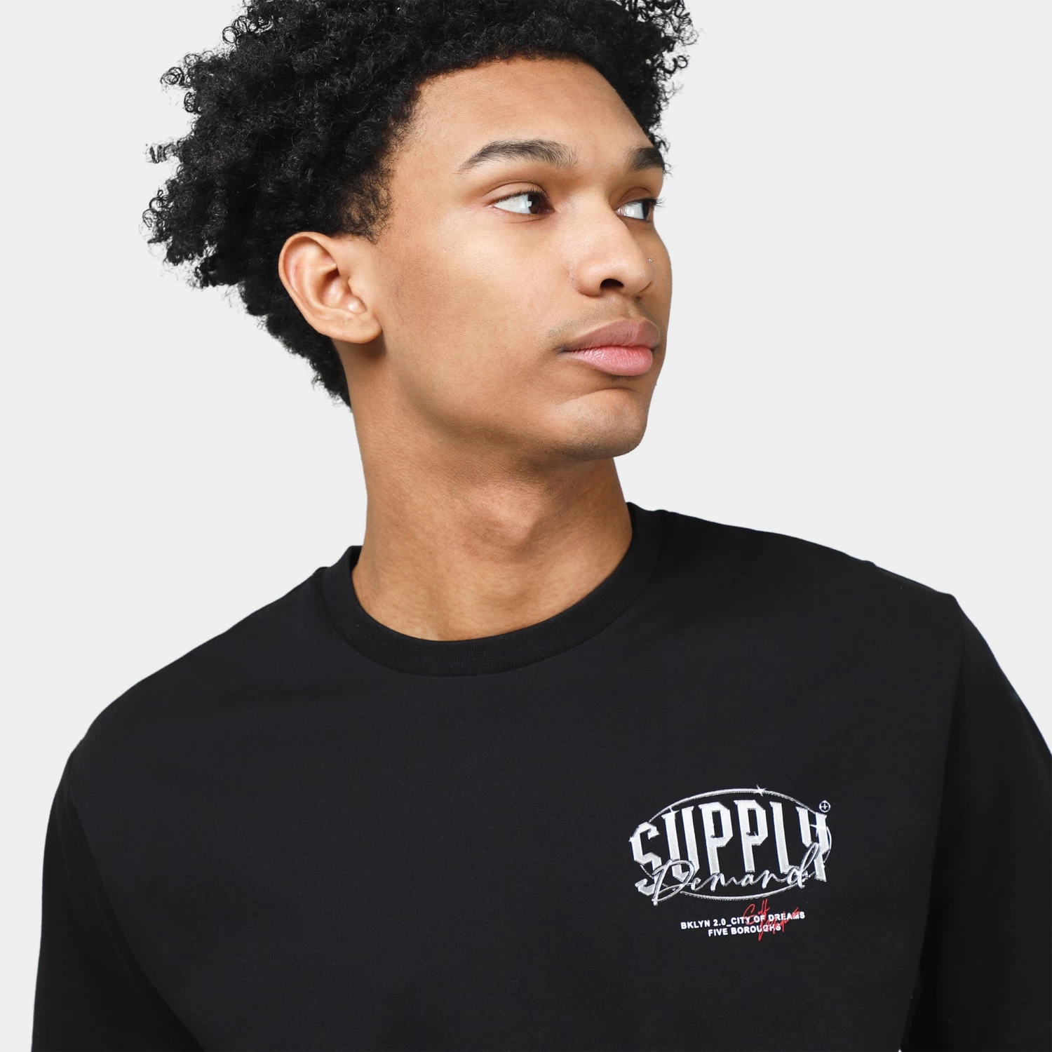 Supply & Demand Razor T-shirt / Black 5 Supply & Demand Razor T-shirt / Black - Image 3