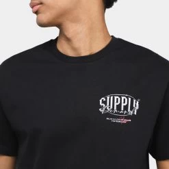 Supply & Demand Razor T-shirt / Black 10 Supply & Demand Razor T-shirt / Black -Sports Fashion Clothing Store SUPTM17000 007 supply demand razor t shirt black D