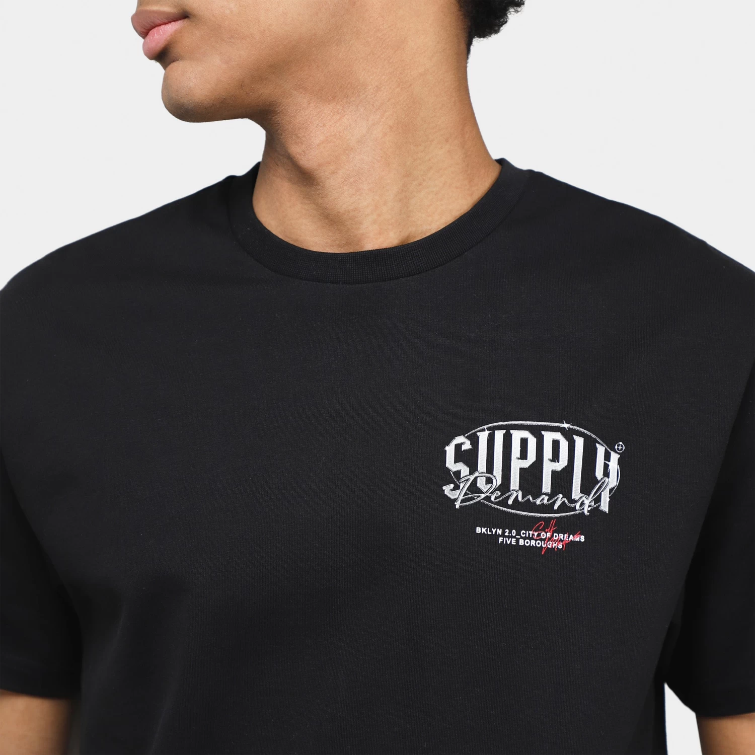 Supply & Demand Razor T-shirt / Black 6 Supply & Demand Razor T-shirt / Black - Image 4