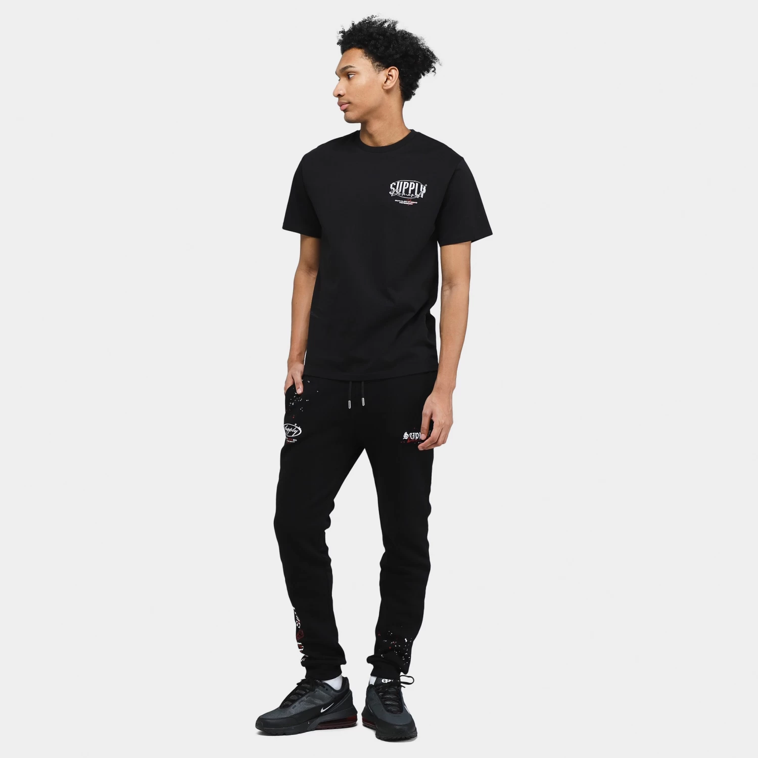 Supply & Demand Razor T-shirt / Black 7 Supply & Demand Razor T-shirt / Black - Image 5
