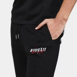 Supply & Demand Hackney Joggers / Black -Sports Fashion Clothing Store SUPTM17047 007 supply demand hackney joggers black F