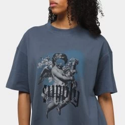 Supply & Demand Women's Lucid T-shirt / Turbulence -Sports Fashion Clothing Store SUPTW16712 supply demand women s lucid t shirt turbulence D