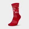 Nike Elite Christmas Crew Socks Gym Red / White - Club Gold -Sports Fashion Clothing Store SX7866 687 nike elite christmas sock gym red 1