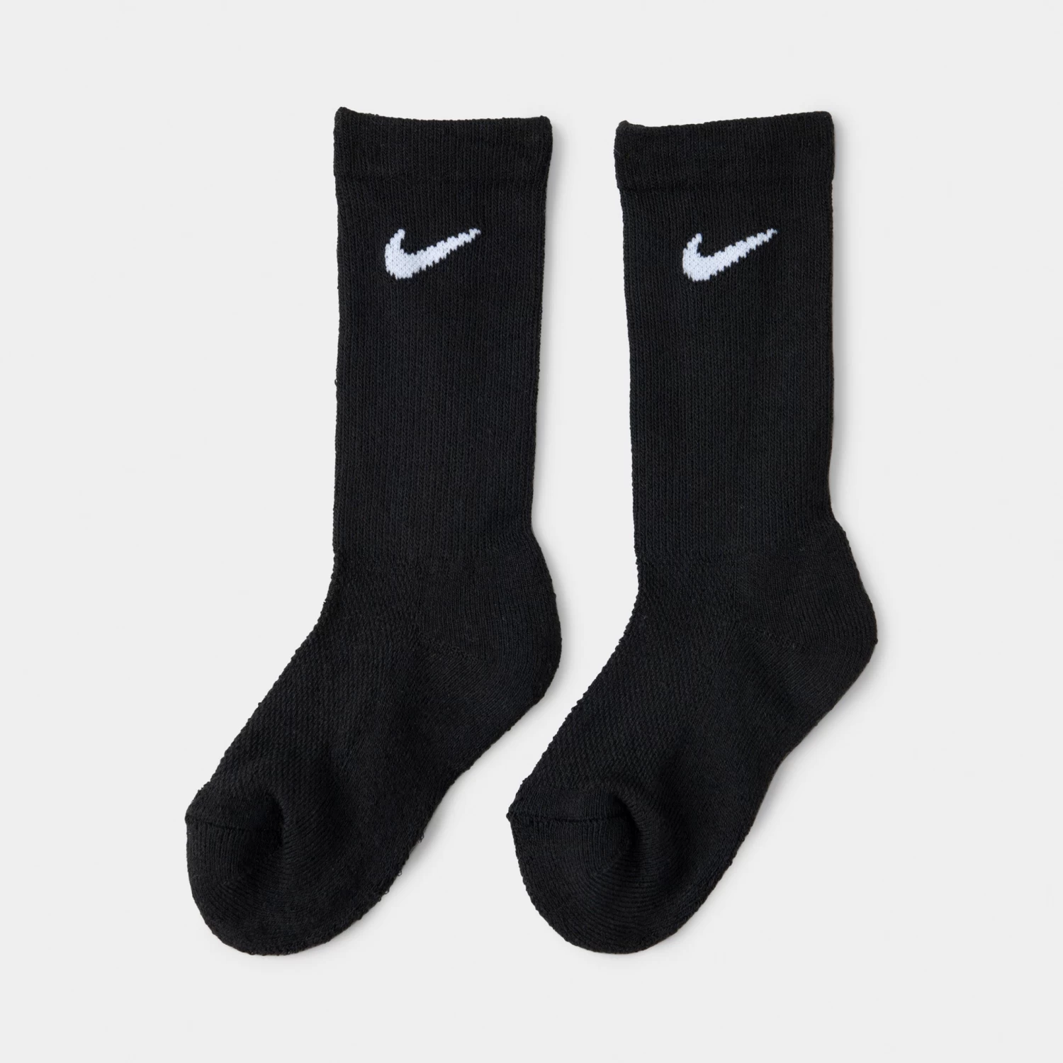 Nike Children's Mesh Cushion Socks (6 Pack) / Black 3 Nike Children's Mesh Cushion Socks (6 Pack) / Black