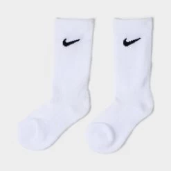 Nike Children's Mesh Cushion Socks (6 Pack) / White