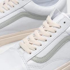 Vans Old Skool White / Grey -Sports Fashion Clothing Store VN0005UFGRY vans women s old skool white grey 6