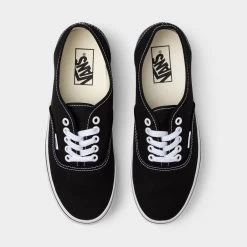 Vans Authentic Stackform Canvas Black / True White -Sports Fashion Clothing Store VN0A5KXXBMX vans womens authentic stackform canvas black white 4