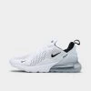 Nike Air Max 270 White / Black - White -Sports Fashion Clothing Store ah8050100 nike air max 270 white black white 1