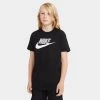 Nike Sportswear Junior Boys' Futura Icon T-shirt Black / Light Smoke Grey -Sports Fashion Clothing Store ar5252013 b nsw tee futura icon td B