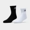 Adidas Originals Trefoil Quarter Socks (3 Pack) / Multicolor -Sports Fashion Clothing Store bh6436 adidas og trefoil 6 white black 1