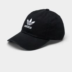 Adidas Originals Women's Relaxed Strapback Cap Black / White