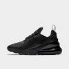 Nike Air Max 270 GS Black / Black -Sports Fashion Clothing Store bq5776001 nike air max 270 gs black black 2