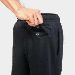 Nike Sportswear Club Fleece Joggers Black / Black - White -Sports Fashion Clothing Store bv2671010 nike sportswear club joggers brushedback black black white E