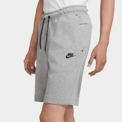 Nike Sportswear Tech Fleece Shorts Dark Grey Heather / Black -Sports Fashion Clothing Store cu4503063 m nsw tch flc short D