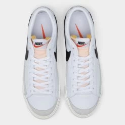 Nike Blazer Low `77 Vintage White / Sail - Black -Sports Fashion Clothing Store da6364101 nike blazer low 77 vintage white black 4