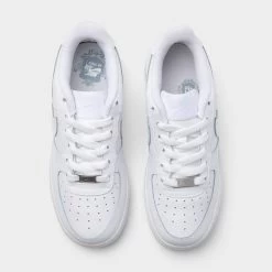 Nike Air Force 1 LE GS White / White -Sports Fashion Clothing Store dh2920111 af1 legs whwh 4