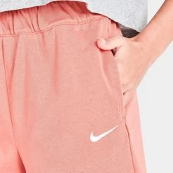 Nike Women's Sportswear Jersey Shorts Madder Root / White -Sports Fashion Clothing Store dm6728827 nike jersey short E