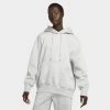 Nike Women's Sportswear Phoenix Fleece Oversized Pullover Hoodie Dark Grey Heather / Sail -Sports Fashion Clothing Store dq5860063 w nsw phnx flc po hoodie os B