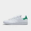 Adidas Originals Kids' Primegreen Stan Smith Cloud White / Cloud White - Green -Sports Fashion Clothing Store fx7519 adidas stan smith j ftwwht ftwwht green 1