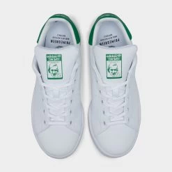 Adidas Originals Kids' Primegreen Stan Smith Cloud White / Cloud White - Green 12 Adidas Originals Kids' Primegreen Stan Smith Cloud White / Cloud White - Green -Sports Fashion Clothing Store fx7519 adidas stan smith j ftwwht ftwwht green 4