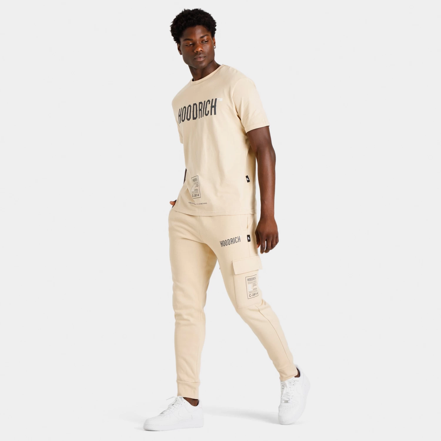 Hoodrich OG Akira V6 Cargo Joggers Irish Cream / Iron Gate - White 8 Hoodrich OG Akira V6 Cargo Joggers Irish Cream / Iron Gate - White - Image 6