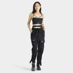 Reebok X Cardi B Women’s Bralette / Black -Sports Fashion Clothing Store hs4294 cardi bralette 5